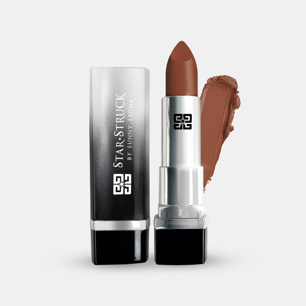 Cinnamon - Luxe Matte Lipstick, Brown | 4.2gms