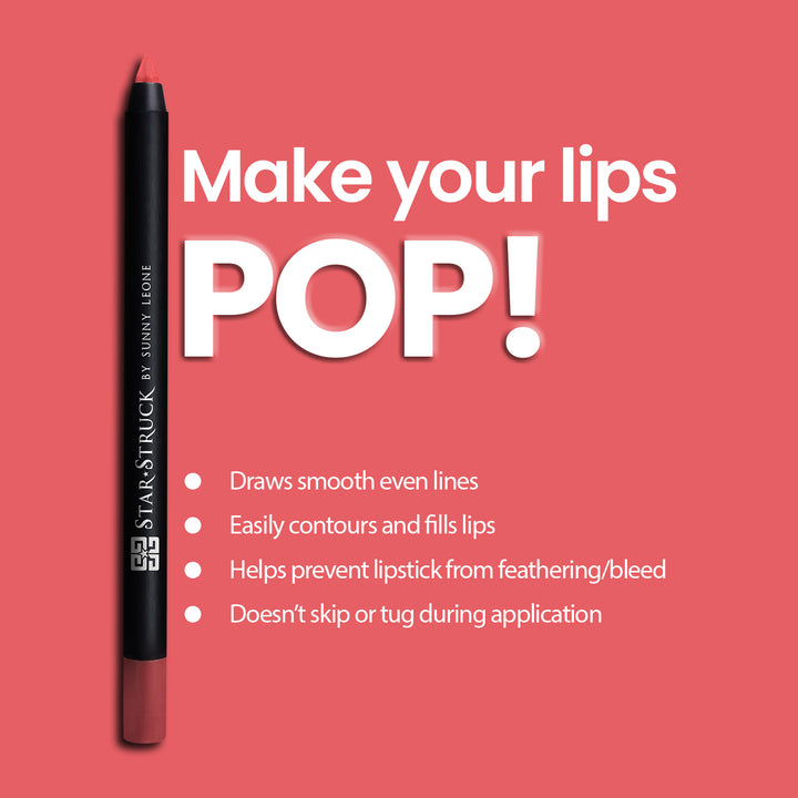 Coralicious - Long Wear Lip Liner-Lip Liner-cruelty free cosmetics-Sunny Leone