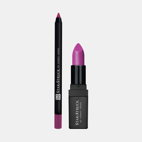 Purple Taffy- 2PC Lip Kit-cruelty free cosmetics-Sunny Leone