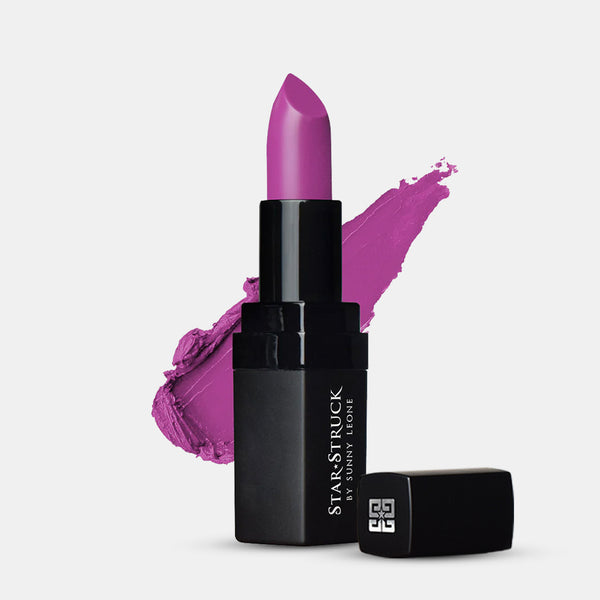 Purple Taffy - Luxe Matte Lipstick, Purple | 4.2gms